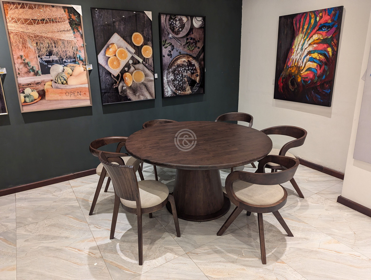 Round Dining Table